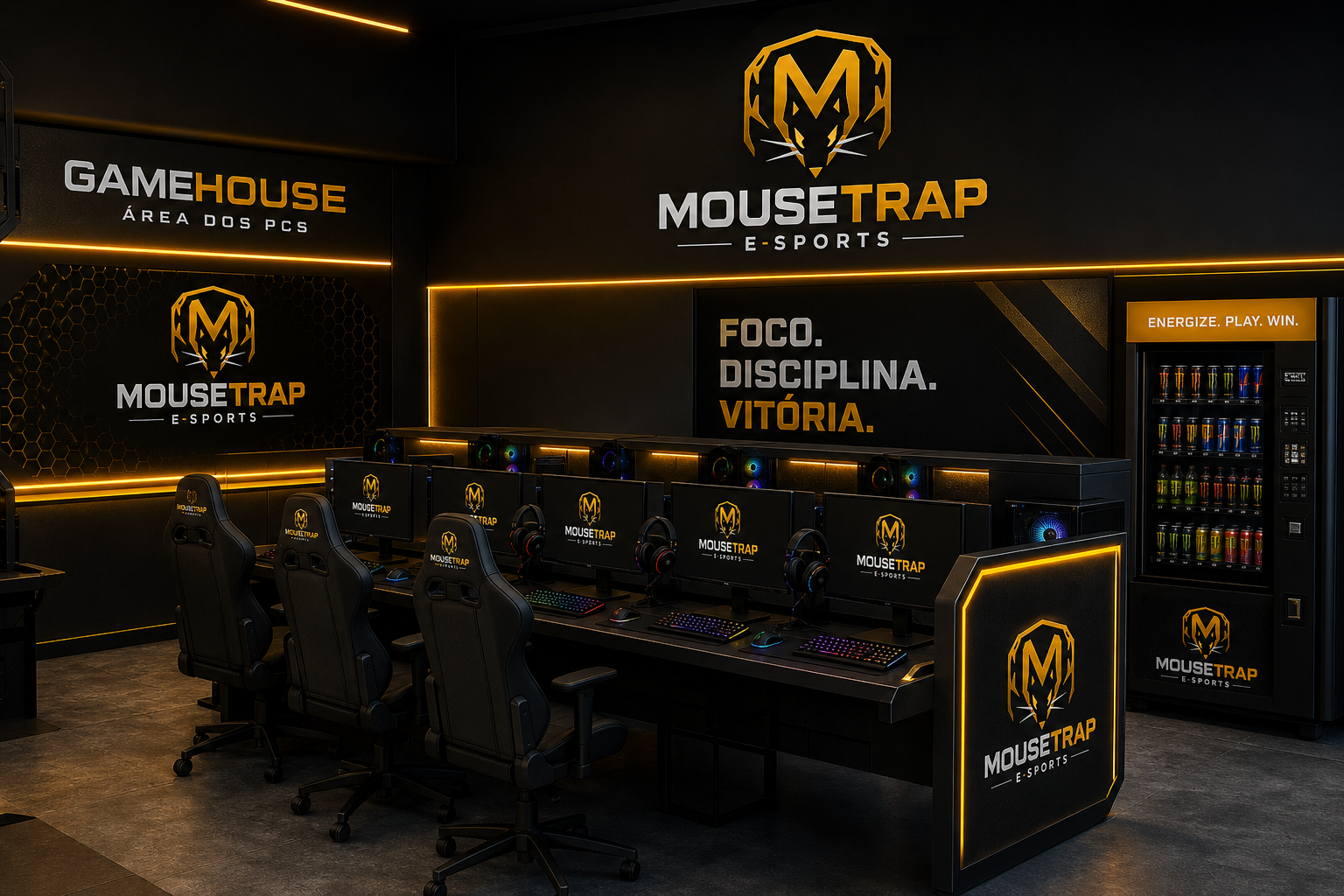 Estações de treino MouseTrap